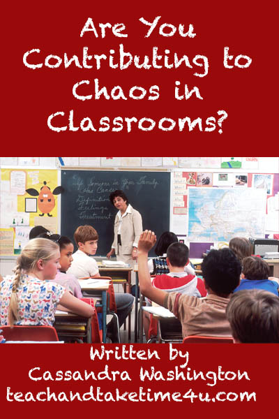 chaos in the classroom